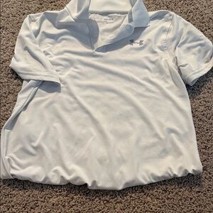 Under Armour Classic White Polo